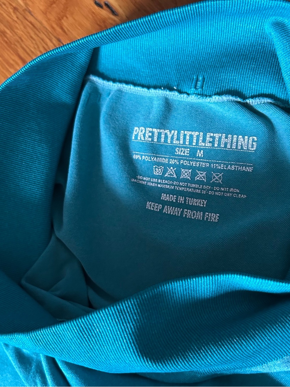 PrettyLittleThing Blue Activewear Set - Picture 4 of 6